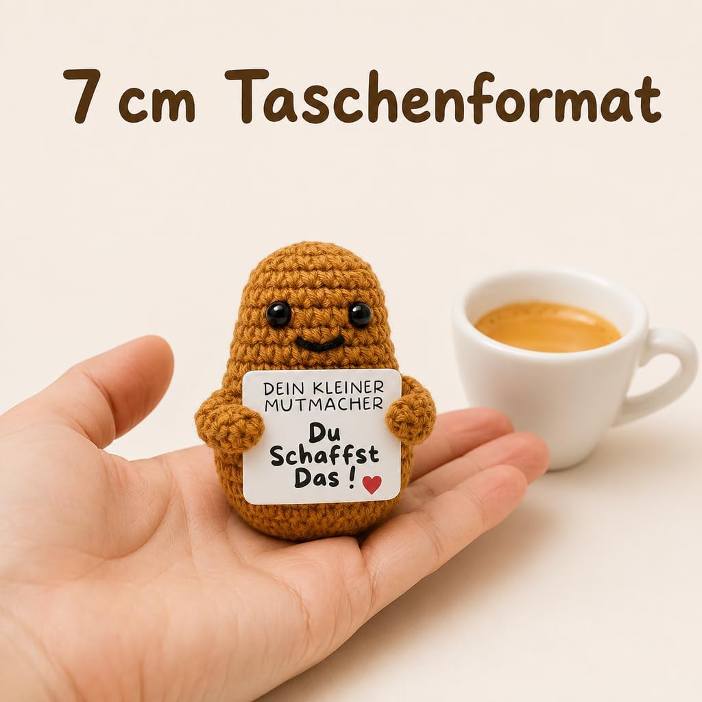 Positiver Mutmacher – 7 cm im Taschenformat