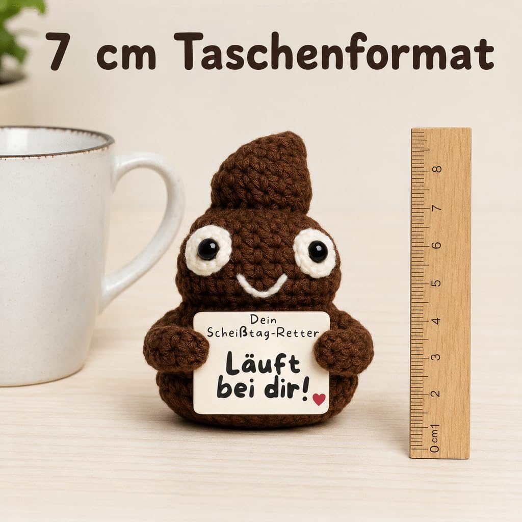 Scheißtag-Retter – 7 cm im Taschenformat