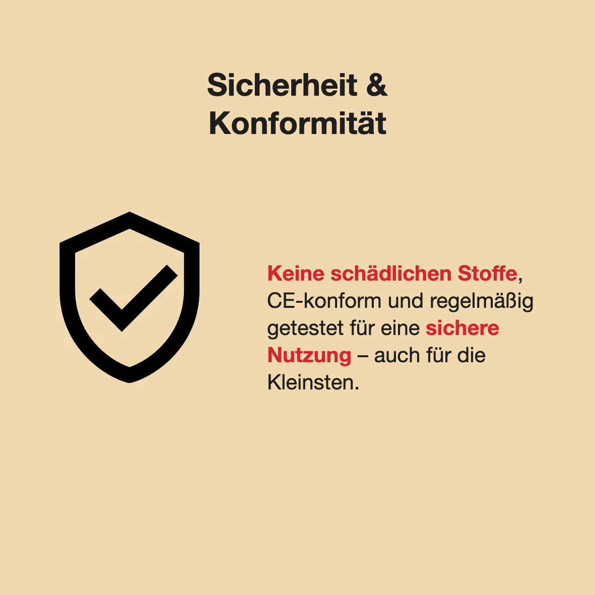 Sicherheit & Konformität